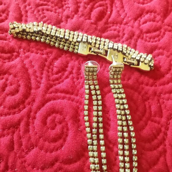 Swarovski Bracelet and Earrings Set - Picture 2 of 2